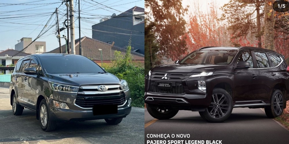 Pajero Sport vs Innova, Duel Panas di Jalanan, Siapa Juaranya ?