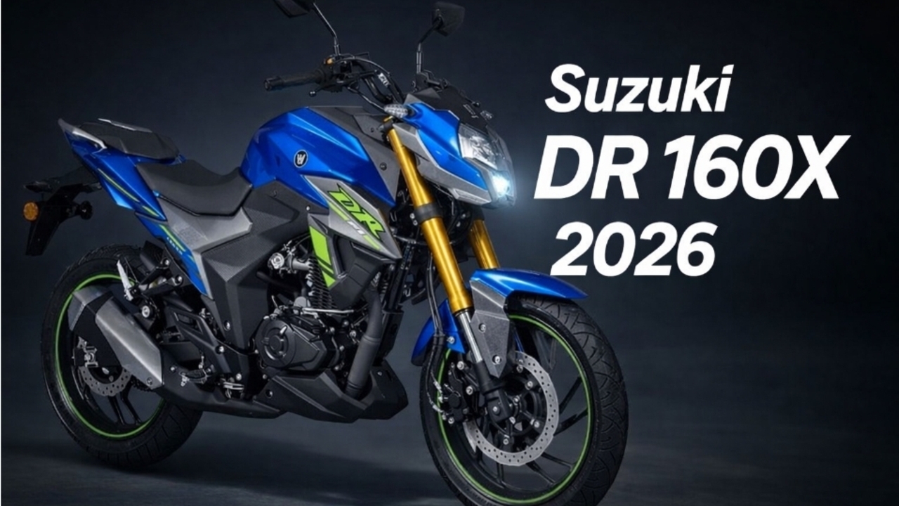Desain Suzuki DR 160X 2026 Makin Agresif, Siap Taklukkan Aspal dan Tanah!