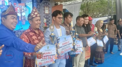 Tim SMK Banyuasin Borong Hadiah di Festival Seni Budaya Pelajar Sumsel