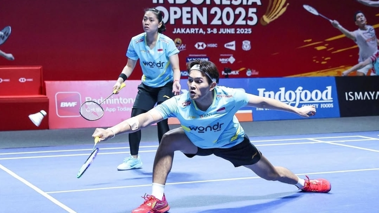 Adnan/Indah Libas Runner Up Singapore Open 2025 Straight Game!