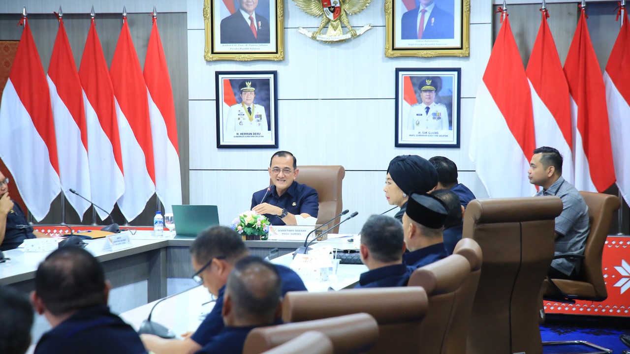 Evaluasi WFH/WFA, Sekda Sumsel: ASN Harus Tetap Disiplin