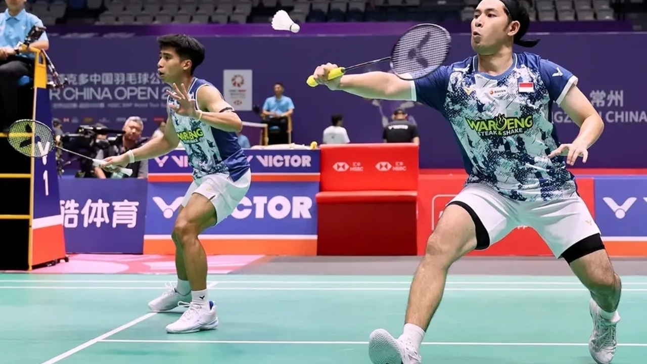 Bermain 38 Menit, Sabar/Reza Melaju ke16 Besar Chinese Open 2026