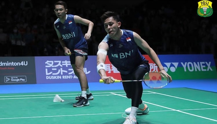Perempat Final Japan Open 2023: FajRi Tundukan Daddies Hanya Dalam Durasi 25 Menit