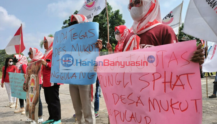 Dua Kades di Kabupaten Banyuasin di Demo, Ini Kasusnya