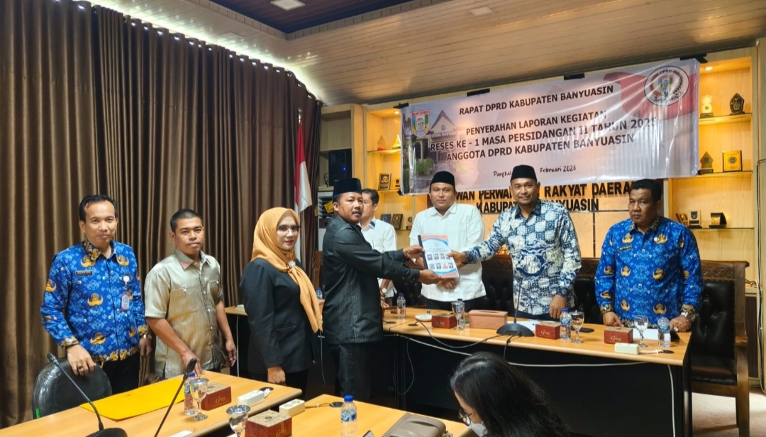 Hasil Reses Diserahkan, DPRD Banyuasin Siap Kawal Aspirasi Masyarakat