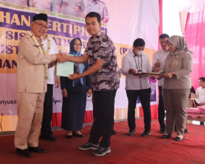 Program PTSL dan Redistribusi Tanah, Wabup: Kepemilikan Tanah Sah Secara Hukum