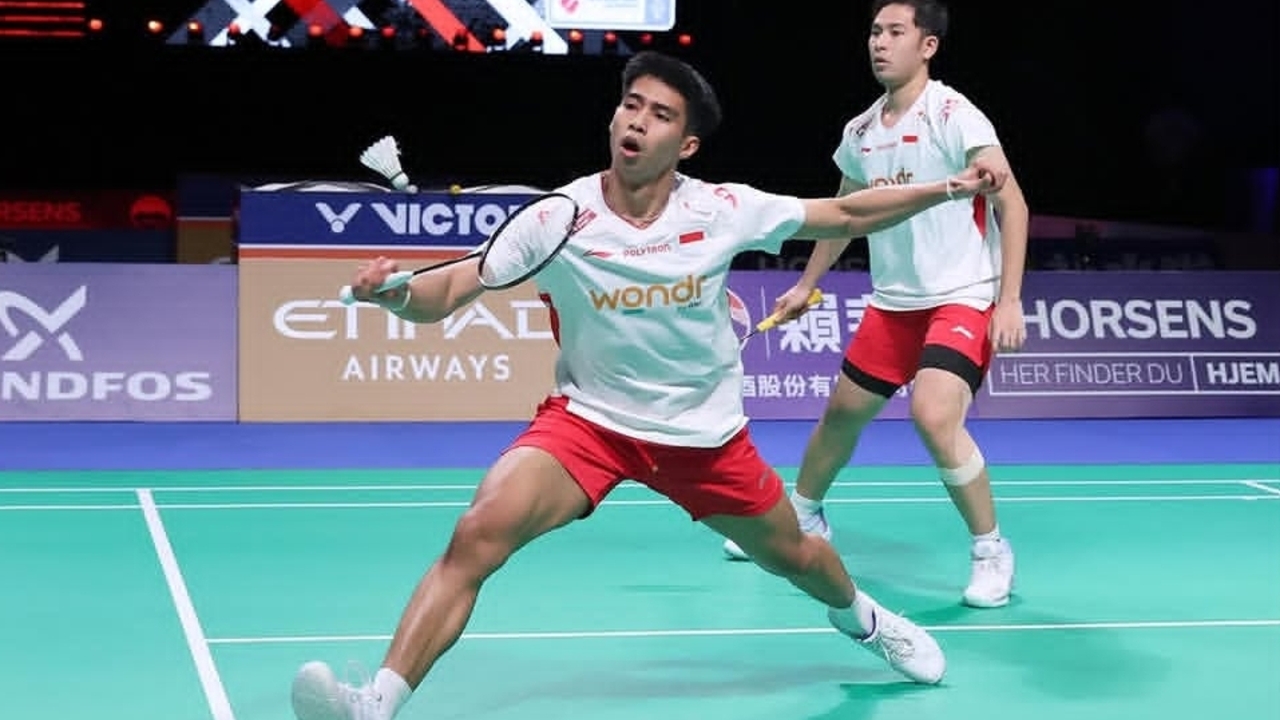 Hasil Thomas Cup Finals 2026: Sabar/Reza Menang, Indonesia Samakan Kedudukan 1-1 atas Thailand 
