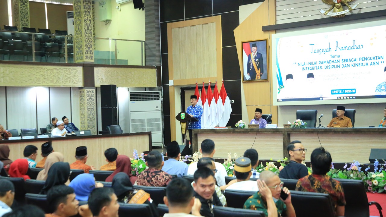 Sekda Sumsel: Ramadan Momentum Perkuat Integritas ASN