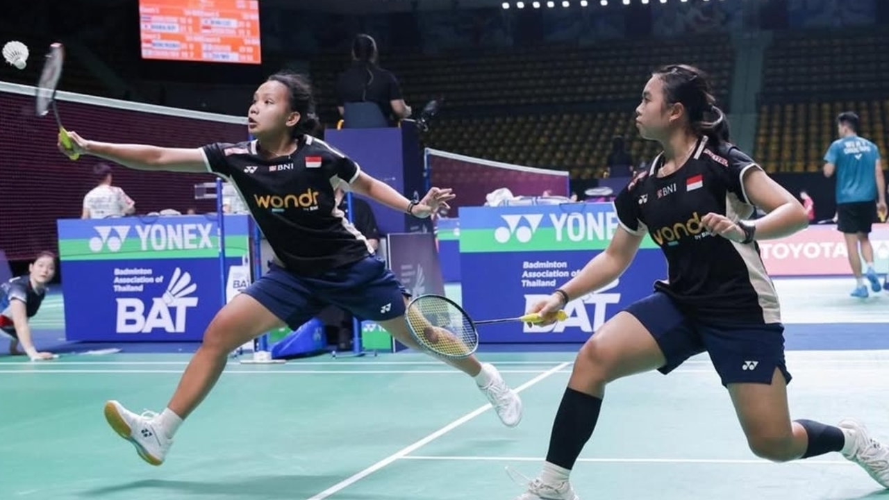 Isyana/Rinjani Angkat Koper Lebih Awal di Thailand Masters 2025