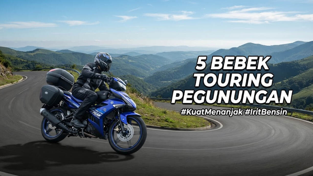 5 Motor Bebek Touring yang Kuat Menanjak, Cocok untuk Jalur Pegunungan dan Hemat Bensin