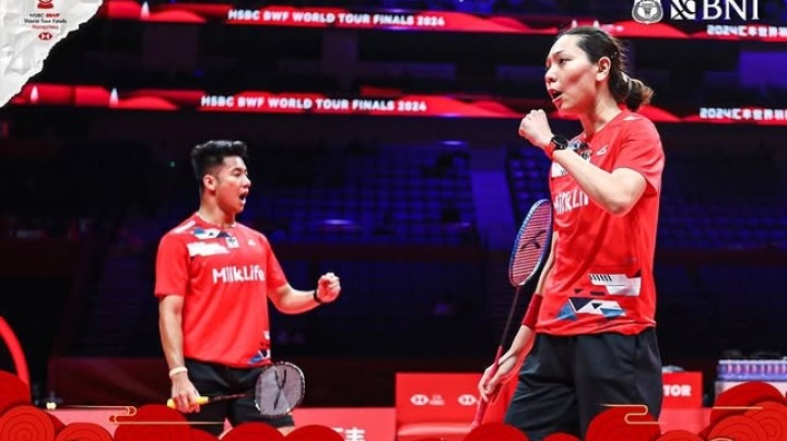 Dejan Ferdinansyah/Gloria Emanuelle Widjaja Awali World Tour Finals 2024 dengan Kemenangan Manis