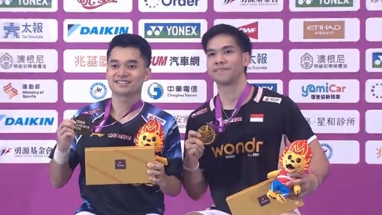 Selamat! Leo Rolly Carnando/Daniel Marthin Juara Taipei Open 2026