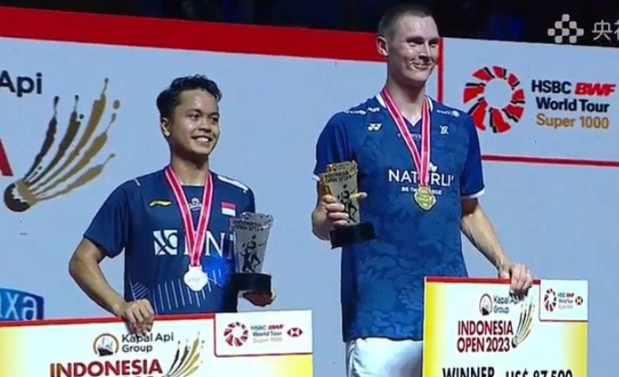 Hasil Final Indonesia Open 2023: Anthony Ginting Harus Puas Jadi Runner Up, Axelsen Raih Hattrick