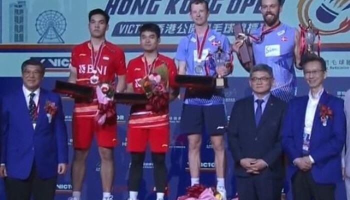 Kalah dari Denmark, Leo/Daniel Runner Up Hong Kong Open 2023