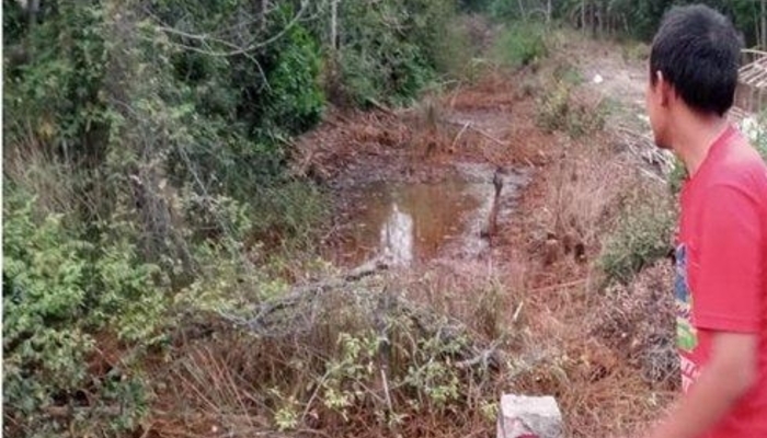 Sungai Mengering, Warga Muara Sugihan Banyuasin Berharap Bantuan Air Bersih