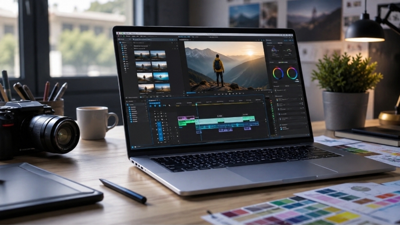 Laptop Terbaik untuk Desain Grafis dan Editing Video 2026, Performa Ngebut