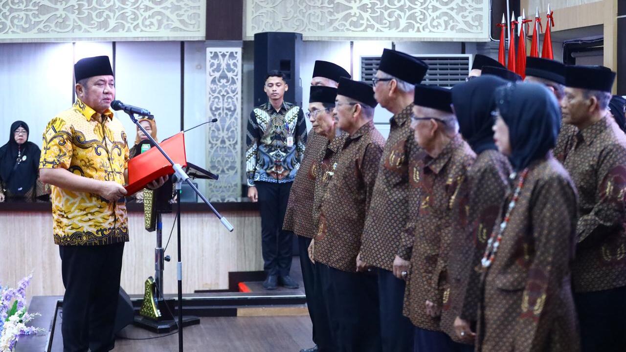 Pengurus LLI Sumsel 2025–2030 Dikukuhkan, Gubernur: Perkuat Peran Lansia dalam Pembangunan