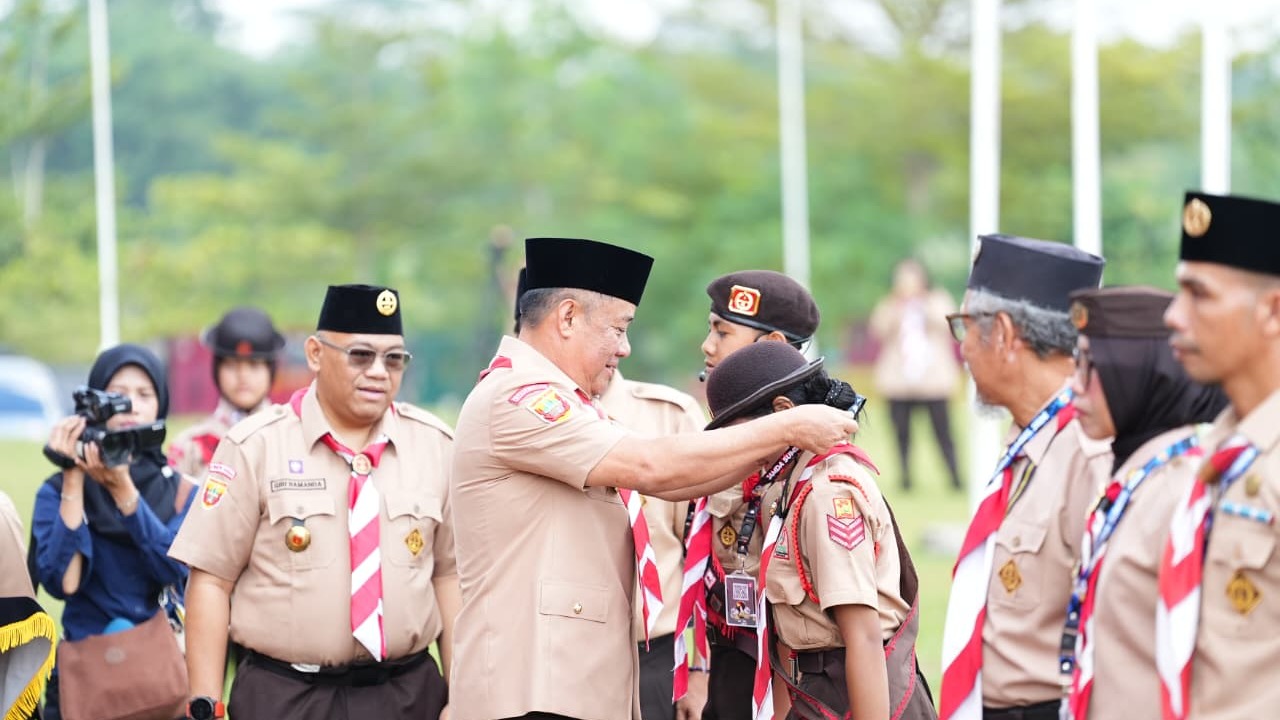JAMDA IX Pramuka Sumsel 2026, Cik Ujang: Penguasaan Teknologi Digital Sangat Penting 