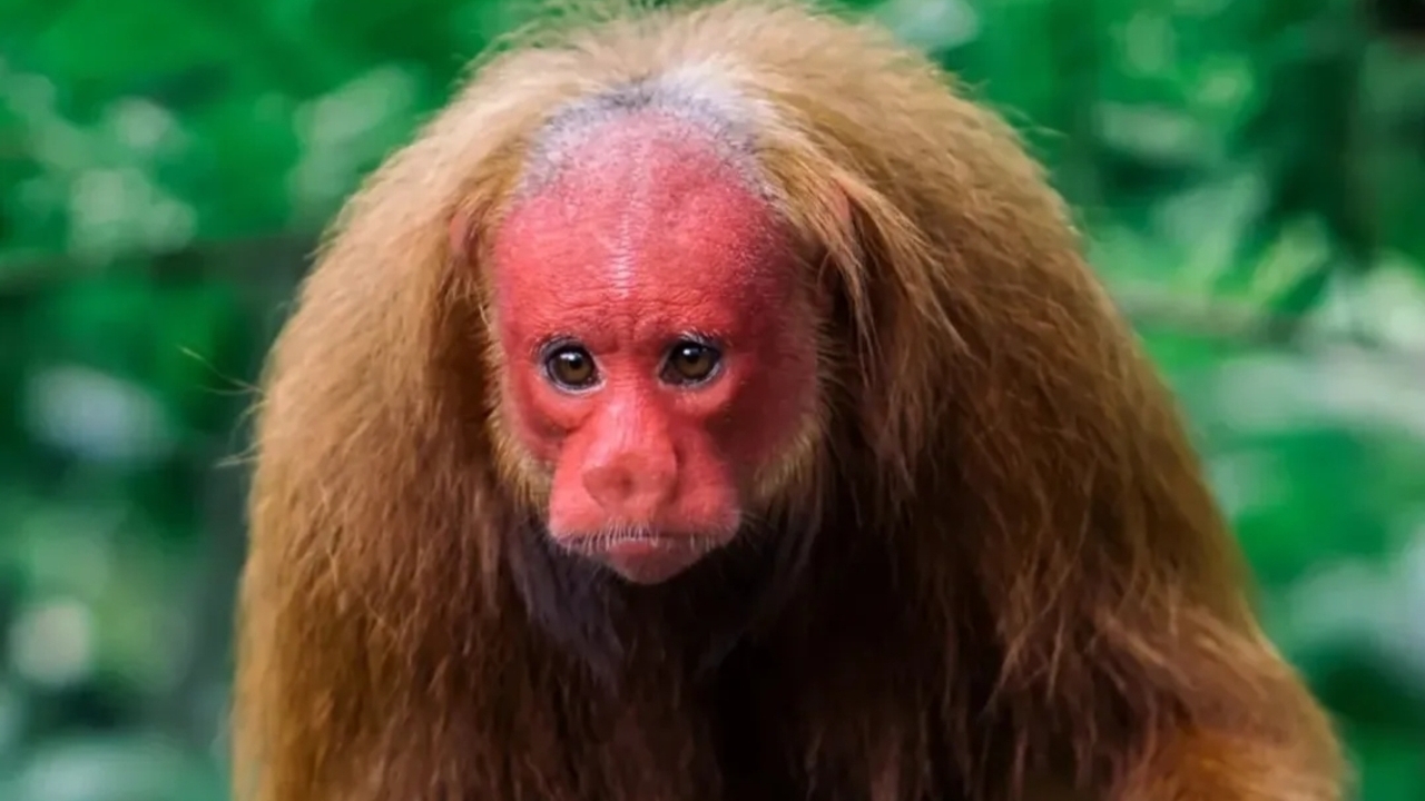 Fakta Unik Uakari Botak, Monyet Amazon dengan Wajah Merah dan Ekor Pendek