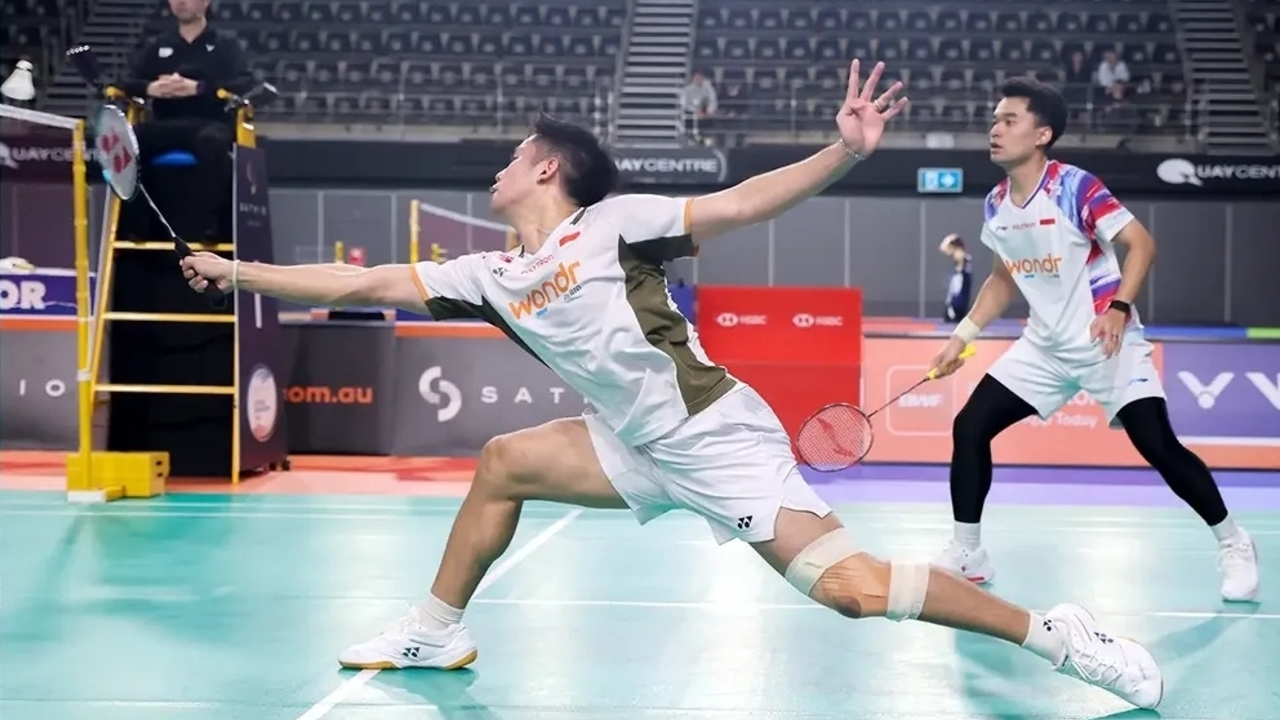 Hasil Australian Open 2026: Leo/Daniel Tersingkir Usai Kalah Straight Game dari Liang/Wang