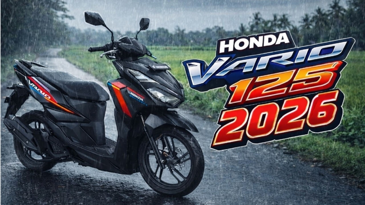 Irit Tapi Ngebut! Honda Vario 125 2026 Tembus 52 Km per Liter
