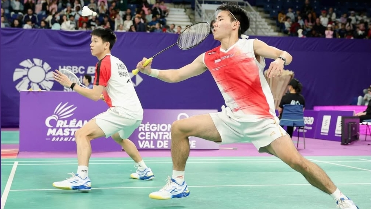 Comeback Garang! Raymond/Joaquin Hajar Wakil Prancis dan Melaju ke 8 Besar Orleans Masters 2026
