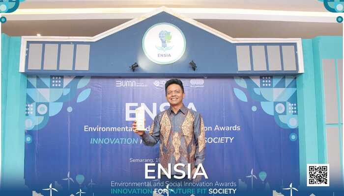 Kilang Pertamina Plaju Sabet Penghargaan Platinum di Ajang ENSIA 2023