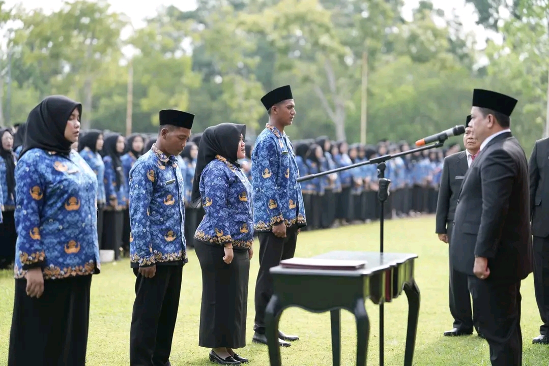 Bupati Banyuasin Lantik 1.008 PPPK Paruh Waktu, Perkuat Pelayanan Publik