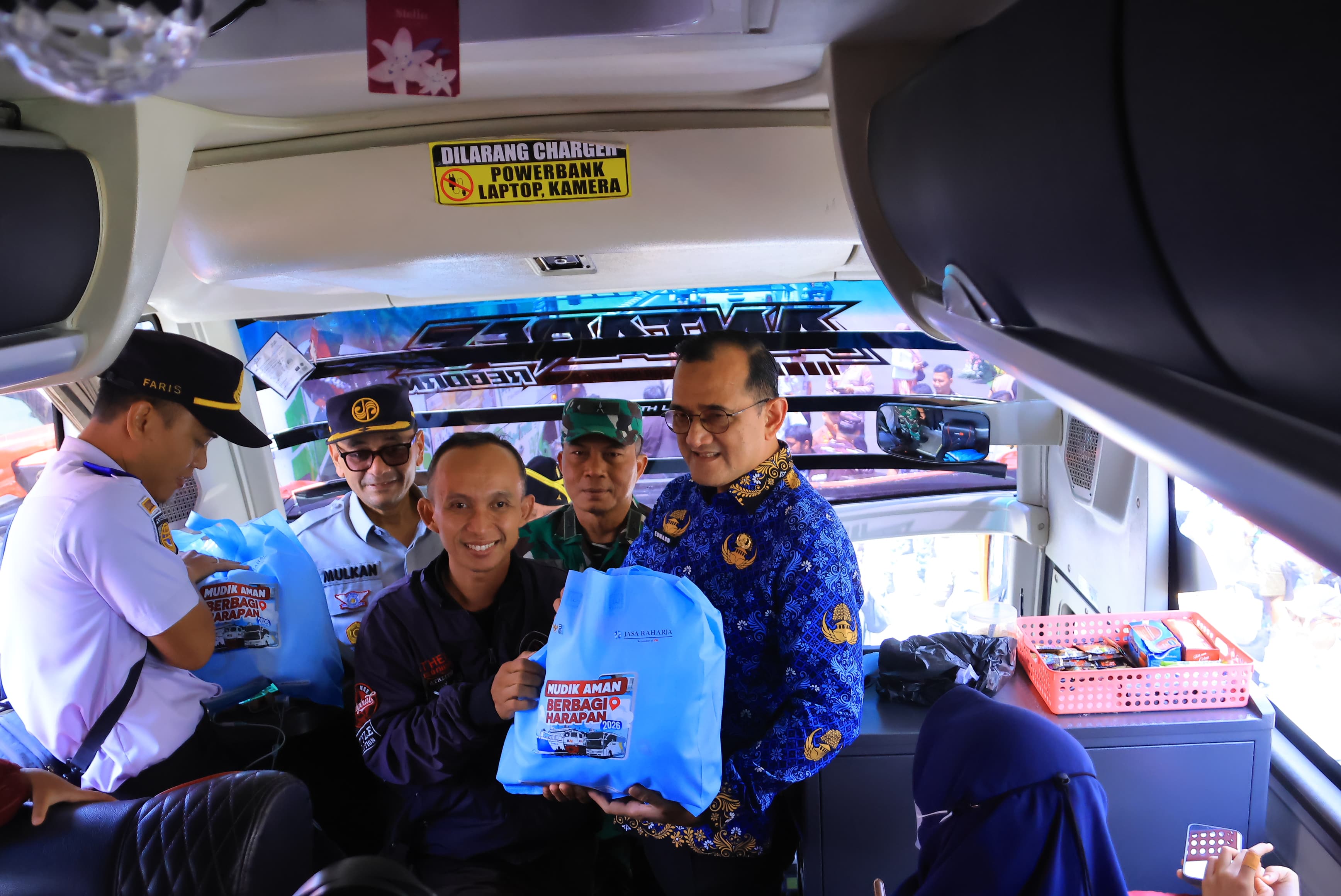 Ratusan Pemudik Dilepas, Program Herman Deru–Cik Ujang Hadirkan Perjalanan Aman