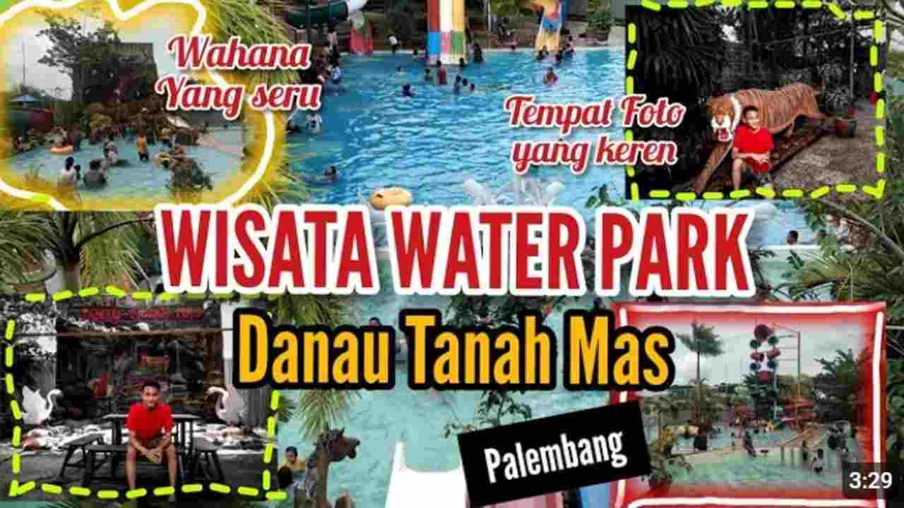 Water Park Danau Tanah Mas, Destinasi Wisata Seru di Banyuasin untuk Keluarga