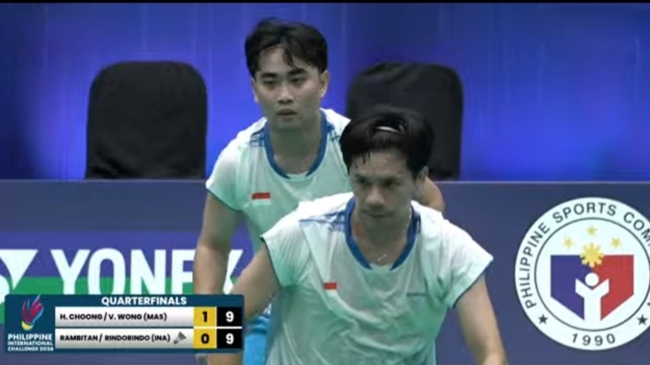 Philippine International Challenge 2026: Yeremia/Patra Tersingkir di Perempat Final