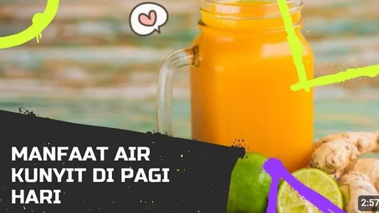 Bangun Pagi? Coba Air Rebusan Kunyit, Ini 5 Manfaatnya!