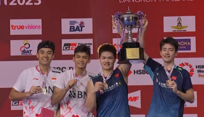 Fikri/Bagas Harus Puas Raih Runner Up Thailand Open 2023