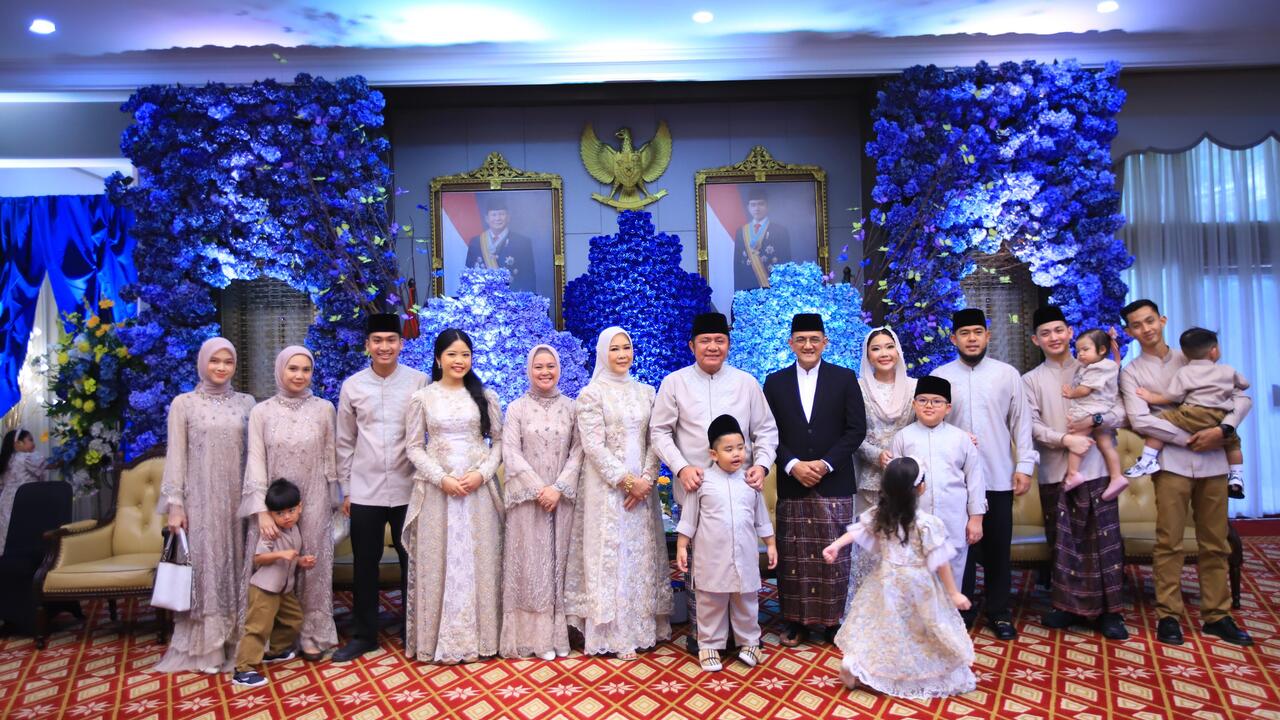 Open House Lebaran, Herman Deru Ajak Masyarakat Terapkan Pola Hidup Efisien