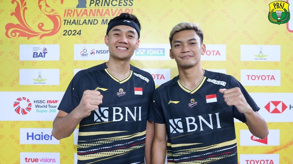 Thailand Masters 2024: Fikri/Bagas Lolos ke Perempatfinal