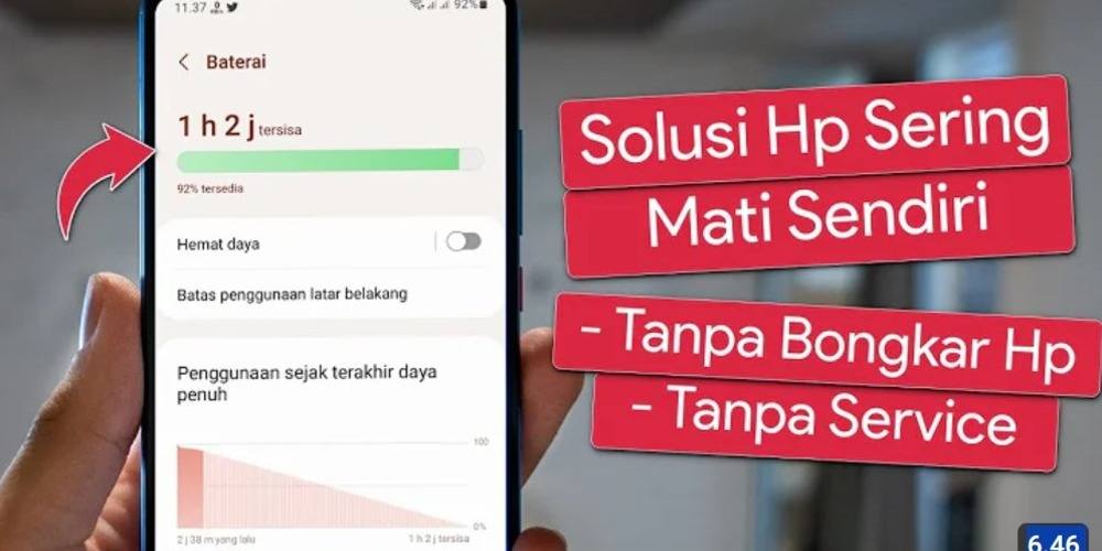 HP Sering Mati Padahal Baterai Penuh? Ini Dia Cara Ampuh Tanpa Bongkar & Servis!