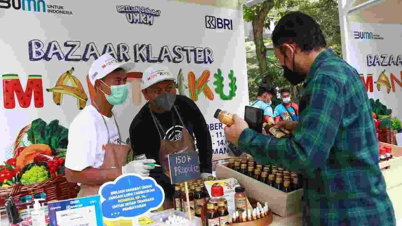 BRI Dorong Kebangkitan Perekonomian Pasar Tradisional di Tengah Pemulihan Ekonomi Nasional