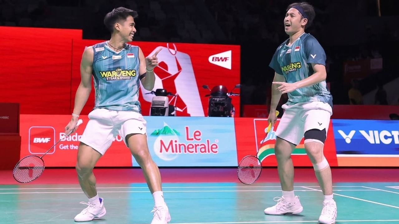 Sabar/Reza Jumpa Raymond/Nikolaus, Indonesia Pastikan Kunci Satu Tiket Final Indonesia Open 2026