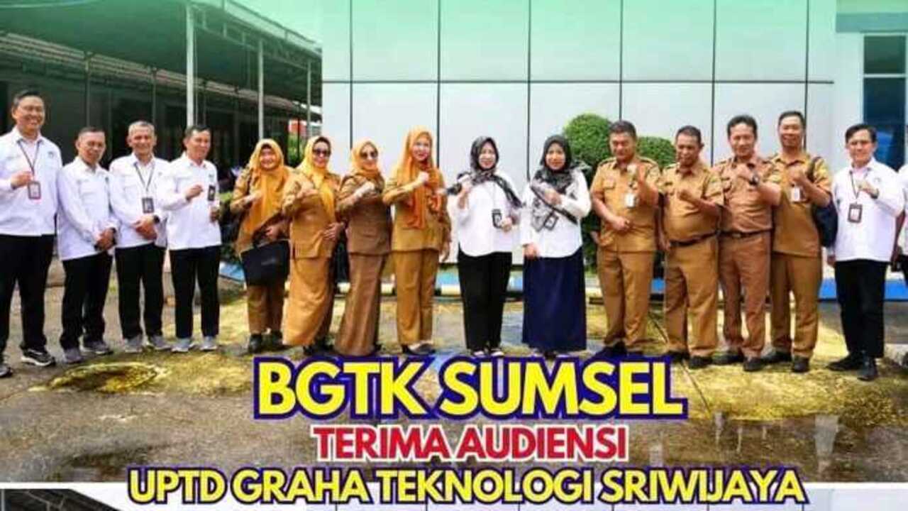 BGTK Sumatera Selatan Terima Audiensi UPTD Graha Teknologi Sriwijaya 