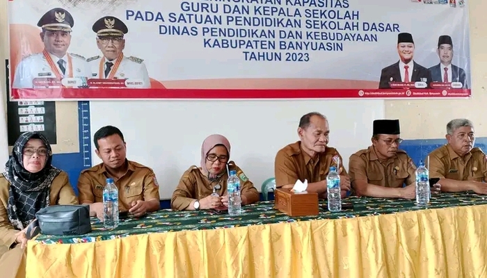 Disdikbud Banyuasin Gelar Peningkatan Kapasitas Guru dan Kepala Sekolah, Ini Tujuannya