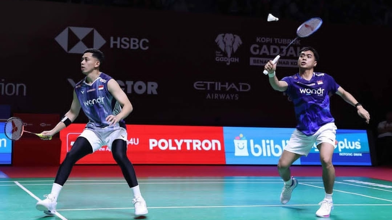 Dibantai Ganda Jepang, Rian/Rahmat Tersingkir di Babak Awal Indonesia Open 2026