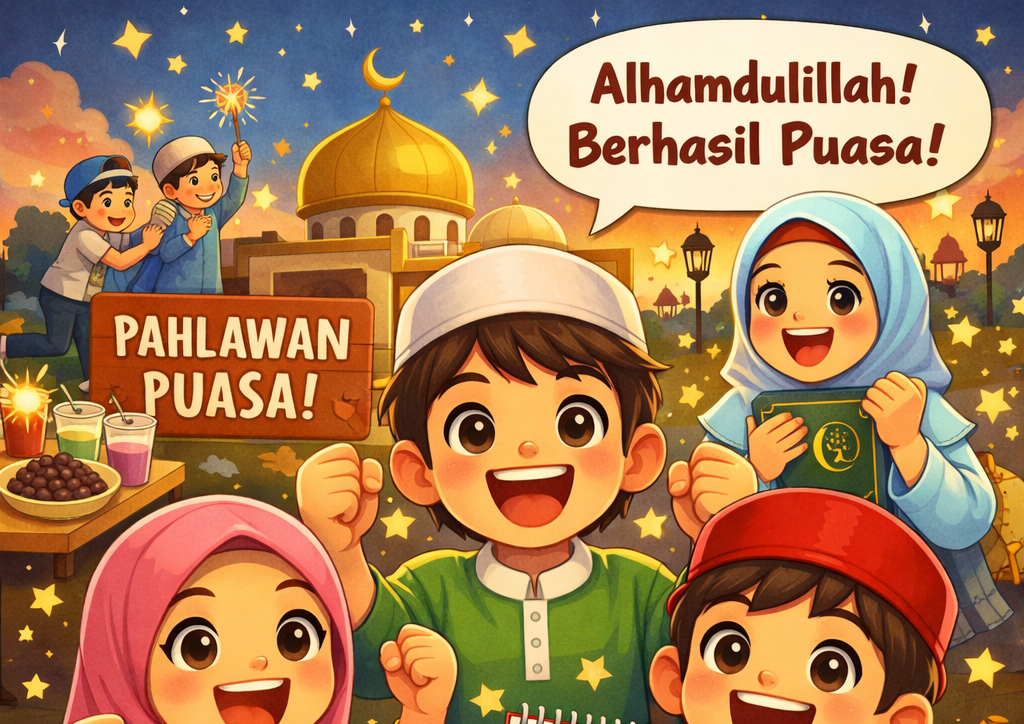 Ramadhan Ceria! Saatnya Anak-Anak Jadi Pahlawan Puasa