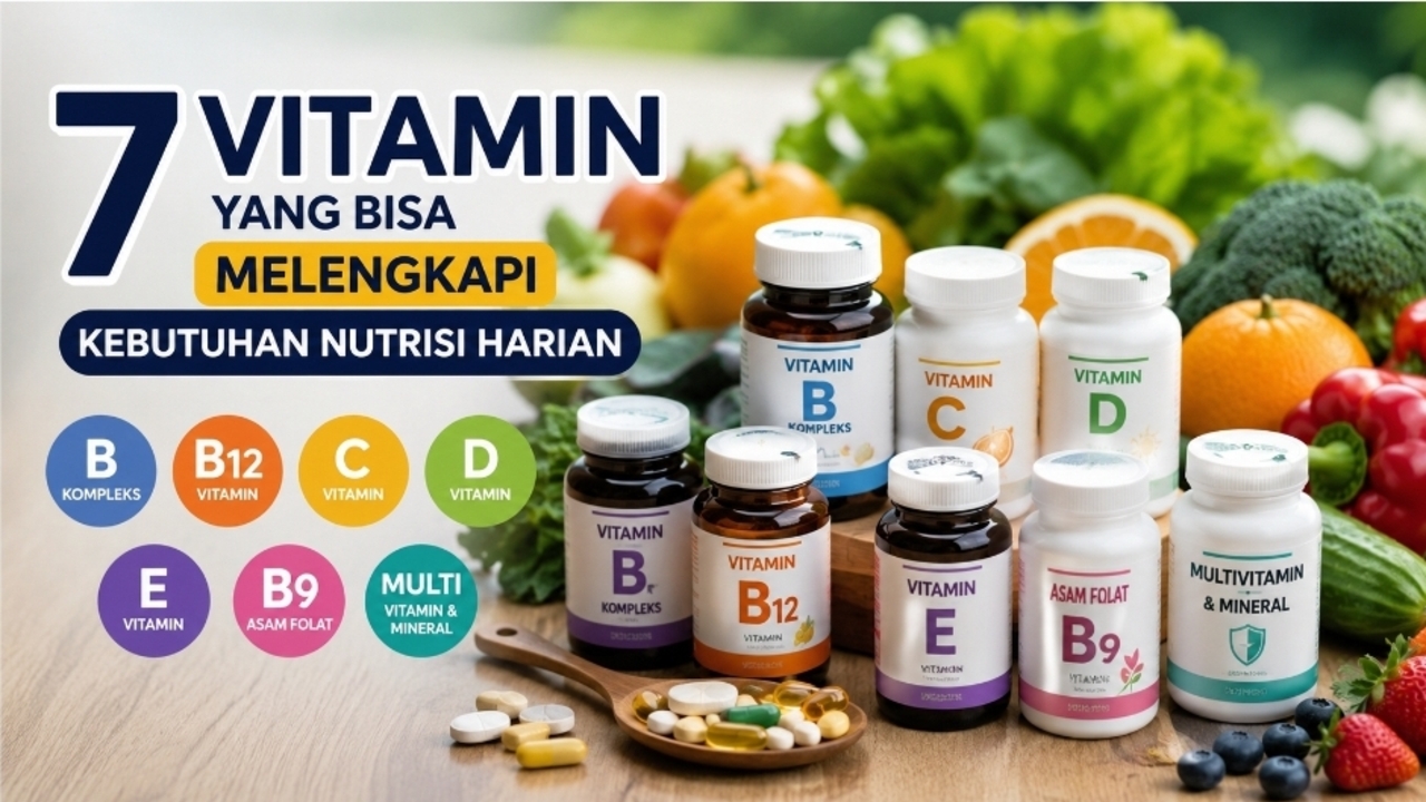 Sering Lemas dan Mudah Lelah? Ini 7 Vitamin yang Bisa Melengkapi Kebutuhan Nutrisi