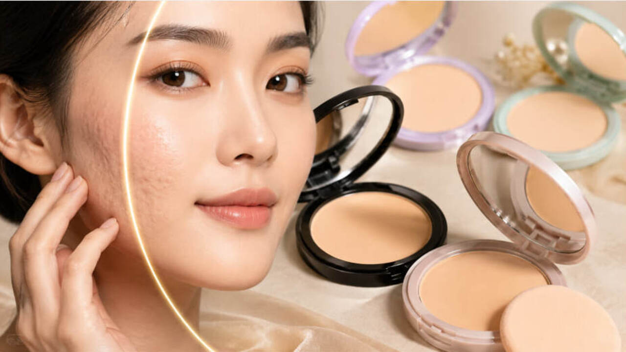 7 Bedak Two Way Cake Terbaik untuk Menyamarkan Pori-Pori dan Bekas Jerawat, Bikin Wajah Auto Flawless!