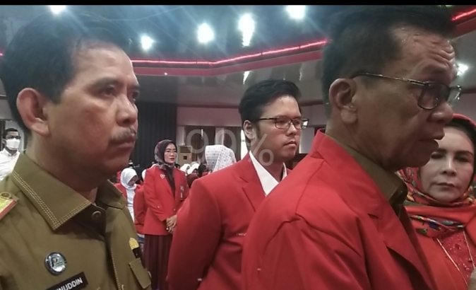 Begini Pesan Pj Sekda Banyuasin kepada Mahsiswa KKN UKB Palembang