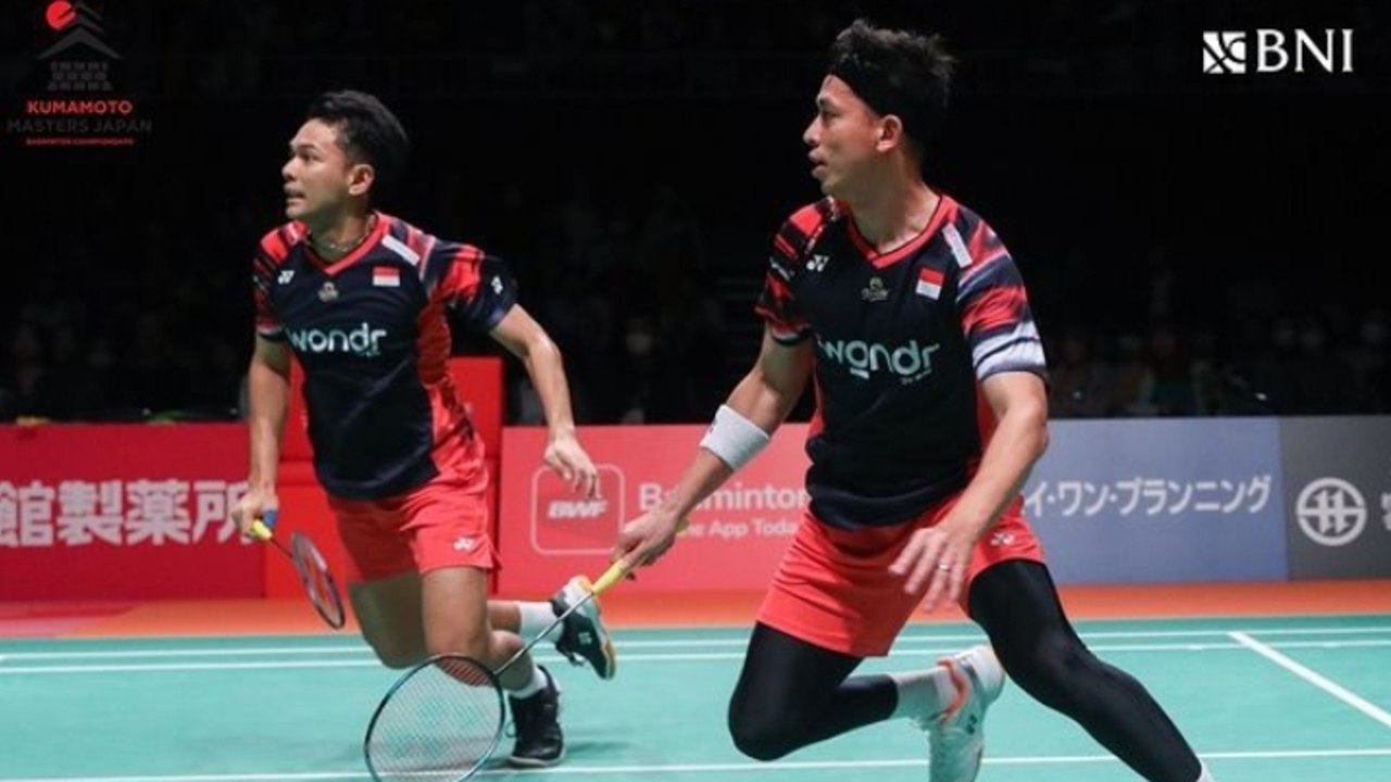 Ganda Putra Indonesia Fajar/Rian Juarai Kumamoto Masters Japan 2024 Usai Taklukkan Wakil Tuan Rumah