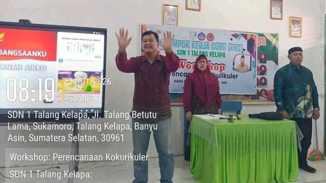 KKG di Kecamatan Talang Kelapa Gelar Workshop Perencanaan Ko-kulikuler