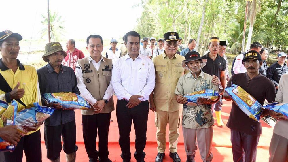 Pj Gubernur Sumsel Bangga ! Produktivitas Padi Sumsel Tertinggi di Sumatera, Ke-4 Nasional