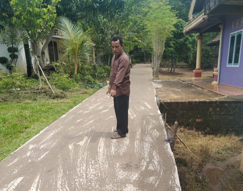 Baru Dibangun Sudah Rusak, Masyarakat Kecewa