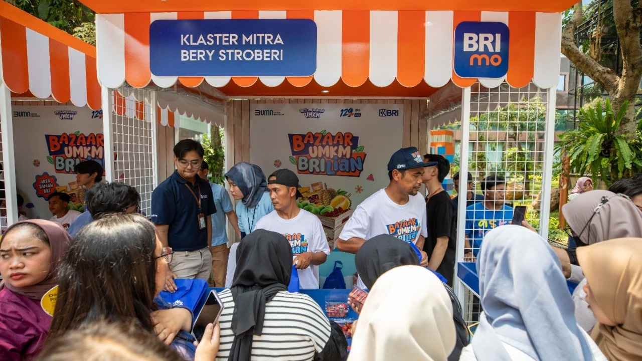 Mengecap Manisnya Bisnis Stroberi dengan Pemberdayaan BRI